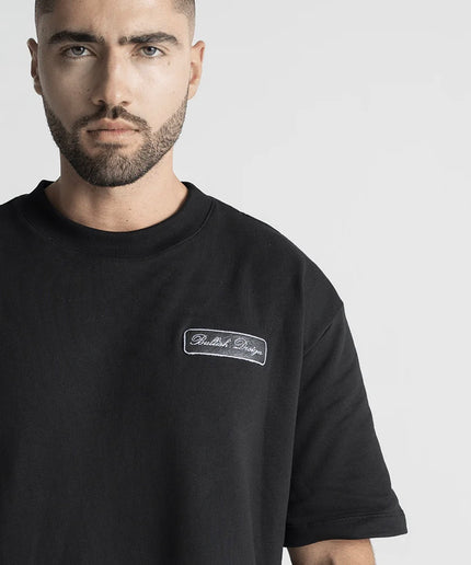 SERENITY BLACK OVERSIZED T-SHIRT