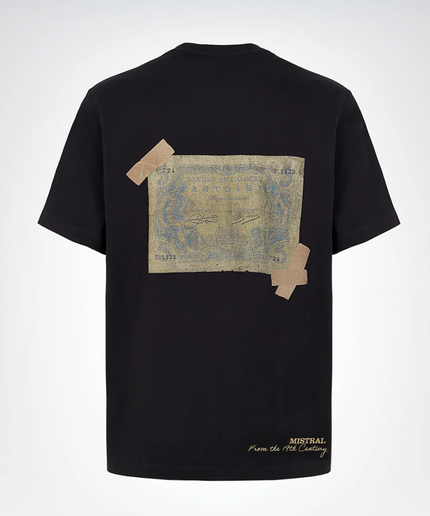 ALGERIAN BLACK T-SHIRT