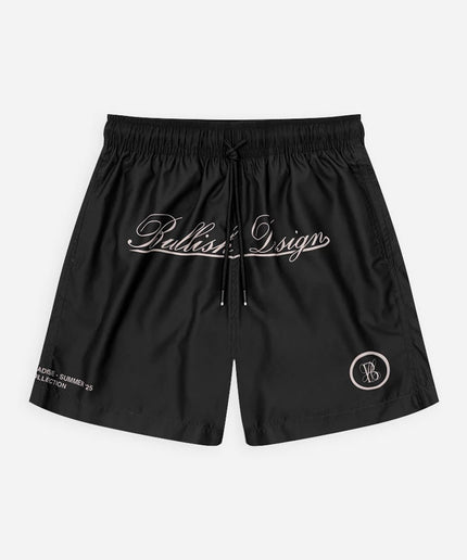 HARBOR BLACK SWIM SHORT MEN