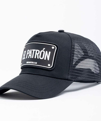 GORRA EL PATRON NEGRO/NEGRO