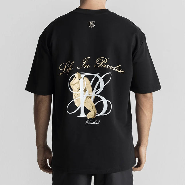 LAAGON BLACK T-SHIRT OVERSIZED