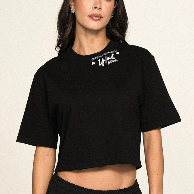 CROP TOP TAPE CHEST