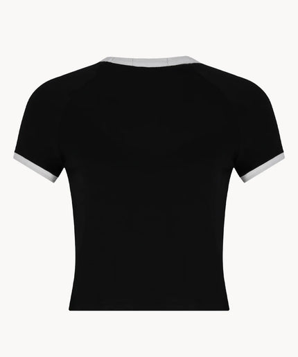 CELEIT BABY TEE BLACK
